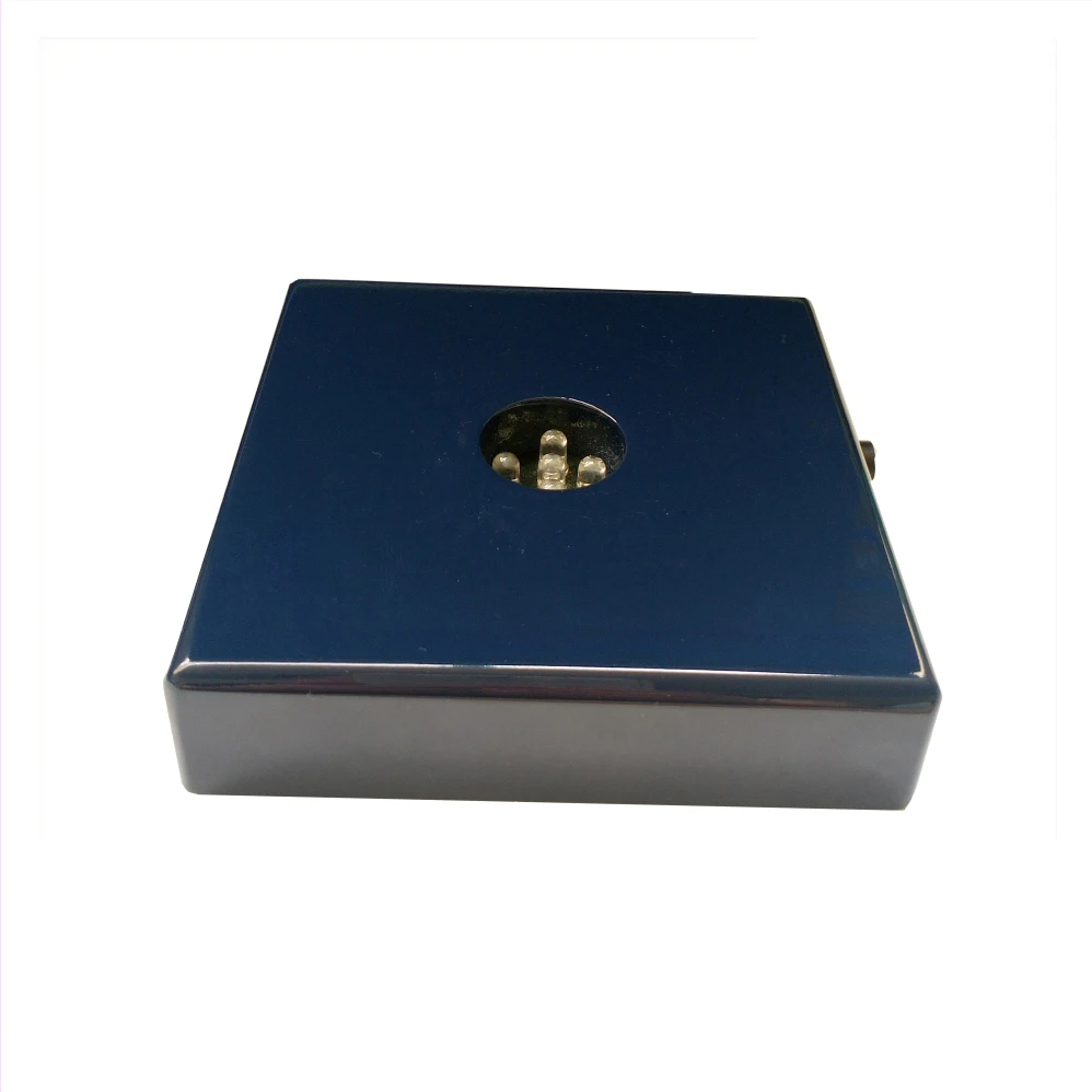 New Wireless Matte Black Wooden Led Battery Light Stand Display Base