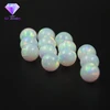 White color opal sphere no resin opal for sale cheap