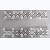 Factory price marble inside corner tile trim rhombus mosaic