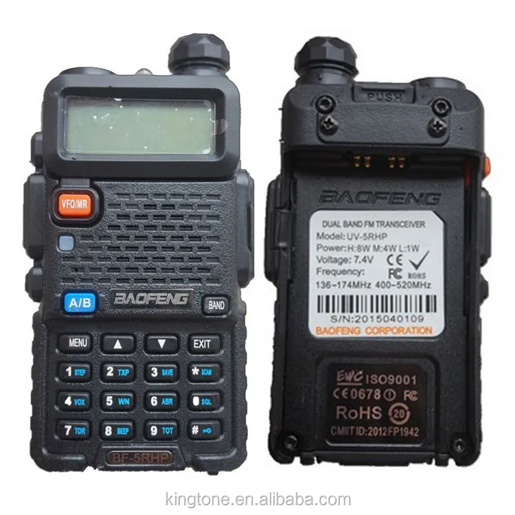 Baofeng UV-5R 8W VHF UHF Dual Band Walkie Talkie Two Way Radio Transceiver 128CH