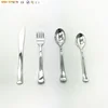 Popular Disposable Plastic Cutlery Set With Silver Plating