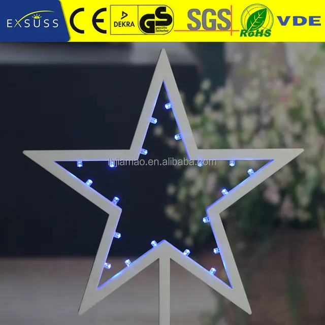 Five Pointed Star Shape Christmas Lights Outdoor
