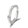 925 Sterling Silver Vantage Flower Shape Shiny 925 Silver Plated Rings for Women