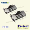 slide switch 3 position smd with 8 pin, 3 way slide switch