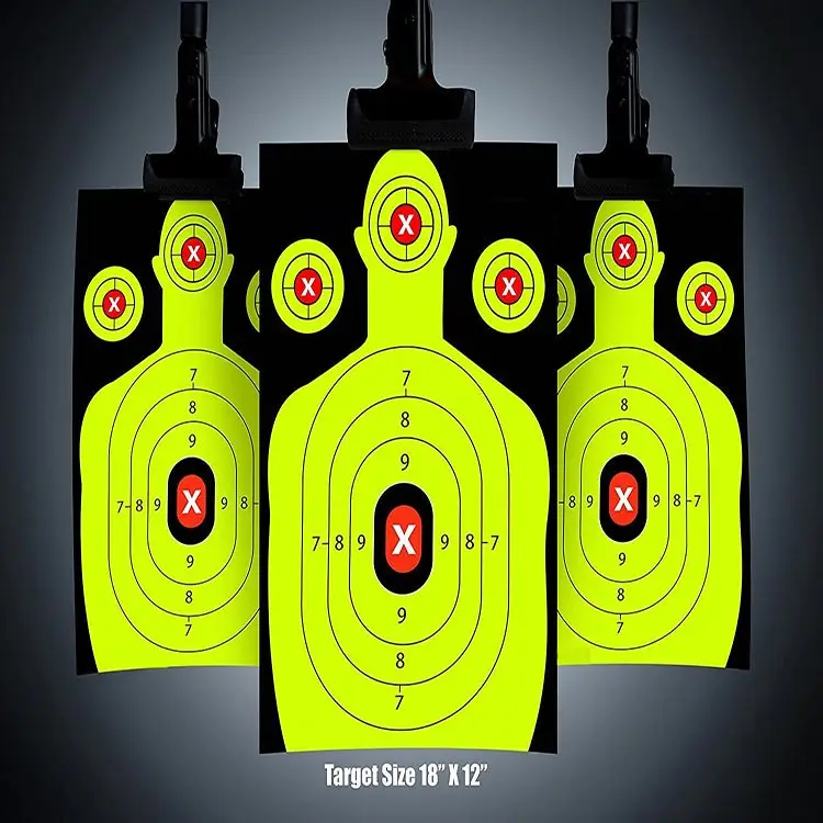 Splatter Targets Reactive Shooting Target Papers Shooting Target