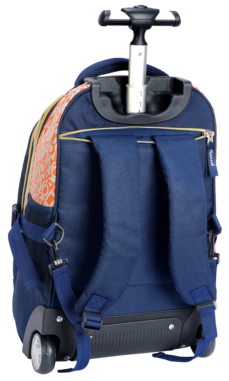 Hot Sale School Trolley Bag High Quality Single Handle Trolley Backpack