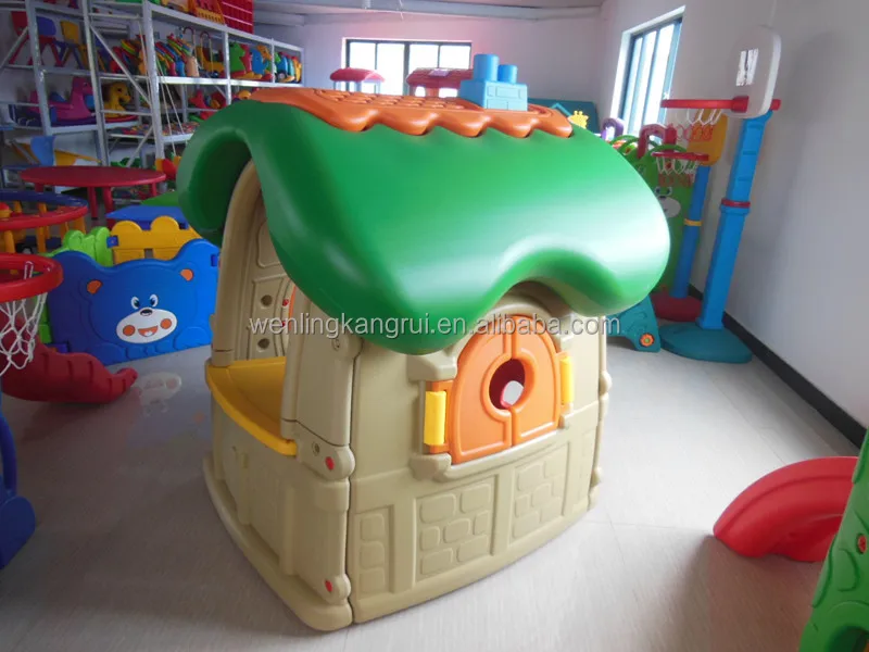 Hdpe Plastic Children Playhouse Garten Playground Equipment Plastic