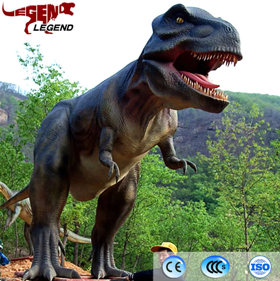 2016 jurassic theme park mechanical t-rex dinosaur model
