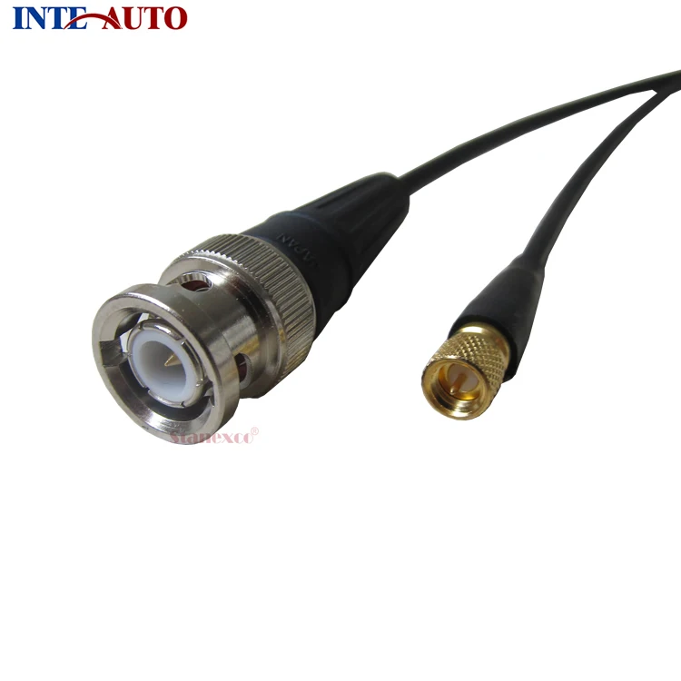 Custom 10-32 Microdot Connector To Bnc Ultrasonic Probe Cable Connector ...