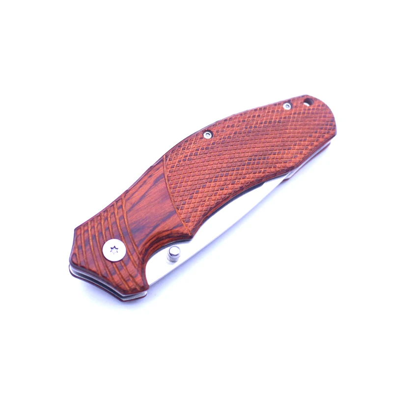 優質木柄鮑伊軍隊小刀 - buy pocket knife,wood handle pocket knife