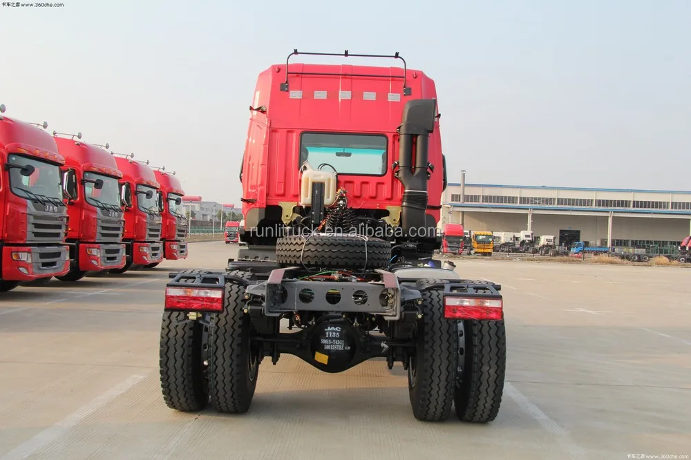 new jac gallop 4*2 340hp left hand drive best tractor truck for