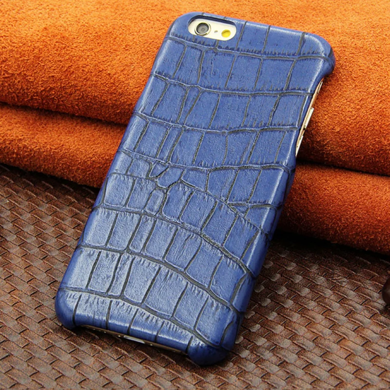 Crocodile pattern PU Leather cover For Iphone 8 /8 plus Cell phone case