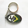 Fashion Rotate 3D Key Shaped Keychain Custom Logo Metal Keychain