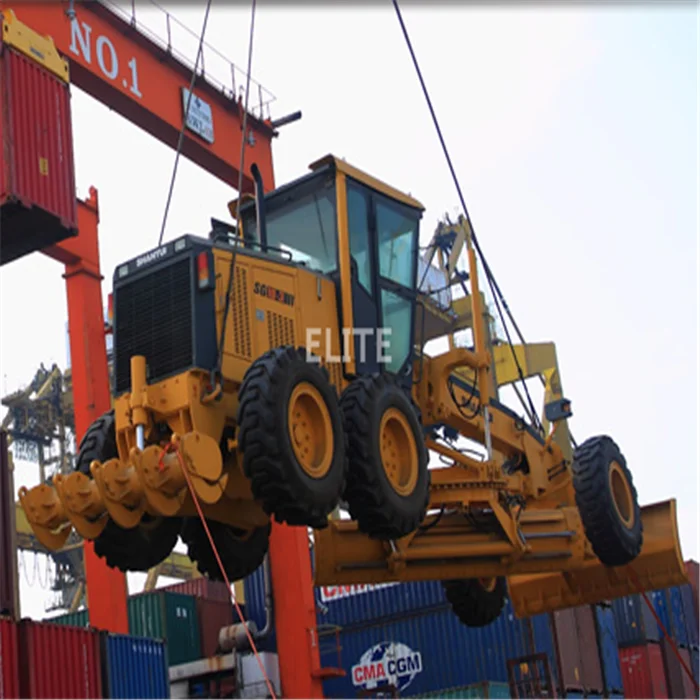 motor grader shipping