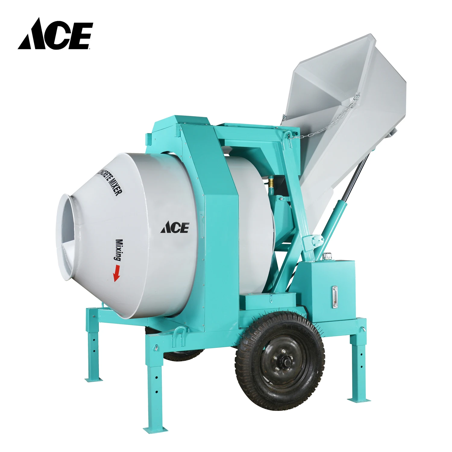 JZC350-DEW Diesel Engine /Electric motor concrete mixer machine