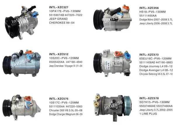 2008 dodge nitro ac compressor