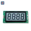 Customized TN HTN STN FSTN Supplier 7 Segment 4 Digit Transparent Lcd Clock Display Screen Module for Instrument