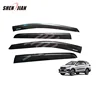 full black two tone color window door visor for rush 2018 accessories