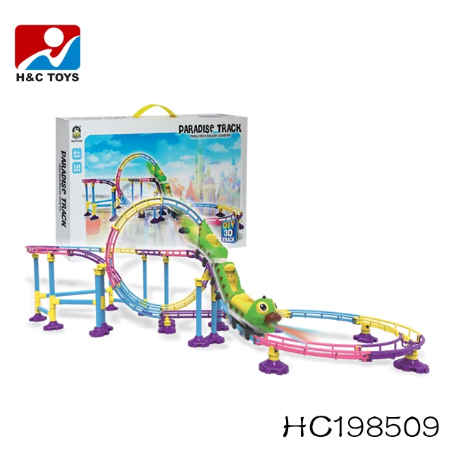 train roller coaster toy