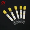 Hot sale Siliconizing Processing Glass Venous Serum Blood Collection Tube