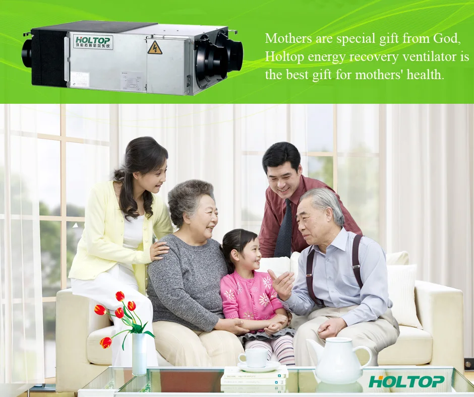 new control CE energy recovery ventilator