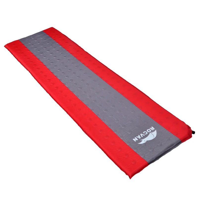 Self Inflating Sleeping Pad 2 Inch Thick Foam Connectable With Multiple