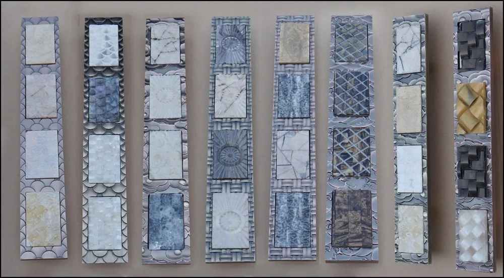 RB-S13 New model marble stone flat door handle