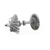 Kj66 Turbo Parts Rc Jet Engine Kit Nickel Base Alloy Turbine Wheel And Shaft Compressor Wheel