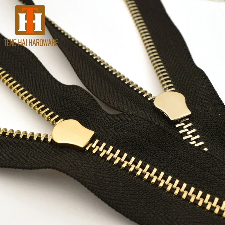 5 Single Pull Manufacturer Customized Size Metal Long Chain Zipper