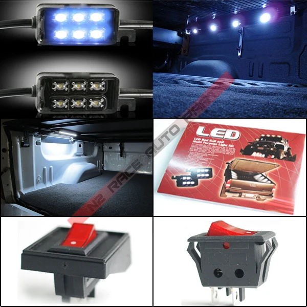 Truck Bed Rail / White Led Cargo Area Lights Bars Buy Cargo Area