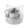 Titanium Alcohol Stove 70ml Outdoor Camping Mini Liquid Alcohol Stove Ultralight Portable Titanium Stove Burner with Rack