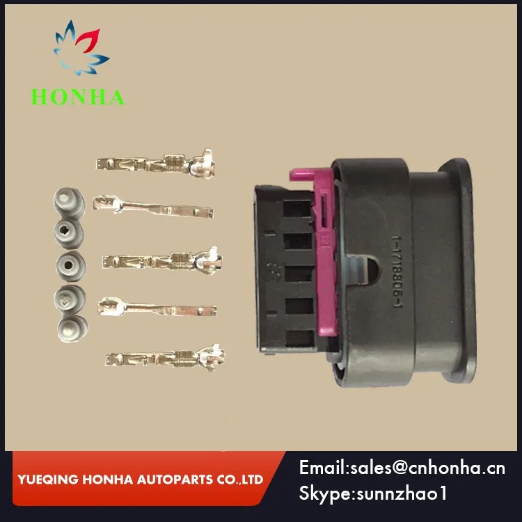 117188061 / 4f0 973 705 Tyco Amp 5 Pin Female Motorcycle Electric