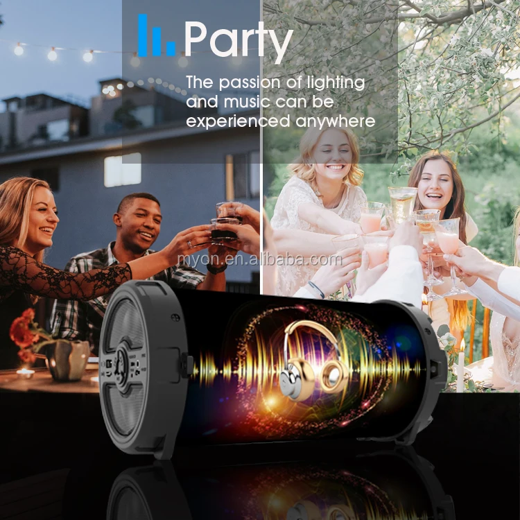 Myon Bazooka Bluetooth Speaker Portable Wireless Audio Shenzhen Factory Custom LOGO Speakers Professional Home Theatre System - ANKUX Tech Co., Ltd