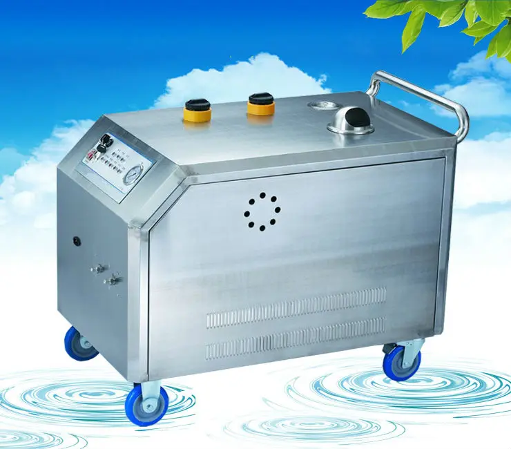 24l 8bar Nonboiler Steam Car Wash Machine/mobile Steam Car Washer Equiment/steam Electric Motor