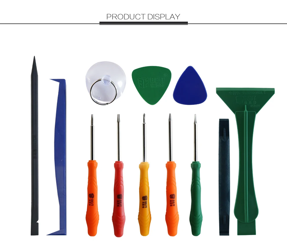 Bst288 12pcs Mobile Phone Repair Tools Kit Spudger Pry Opening Tool