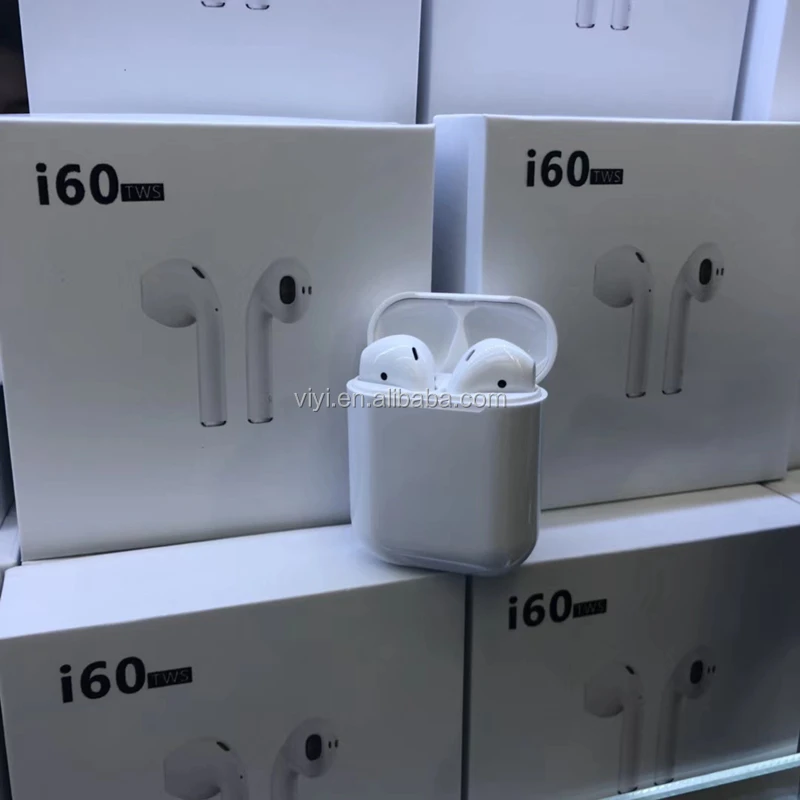 Wireless Earphone i60 tws with Auto Pair Siri touch control Earphones Earbuds - ANKUX.COM