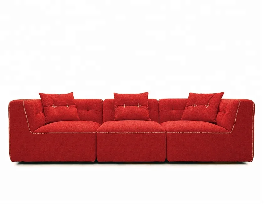 New Model Sofa Sets Hot Ing Fabric Red For European Living Room Funiture Furniture Product On