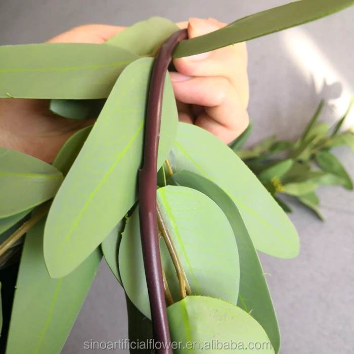 Wholesale Real Touch Artificial Willow Eucalyptus Garland For Home