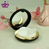 With mirror plastic cosmetic case compact powder box for BB cream