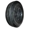Plastic rim solid rubber wheel 10 inch wheel
