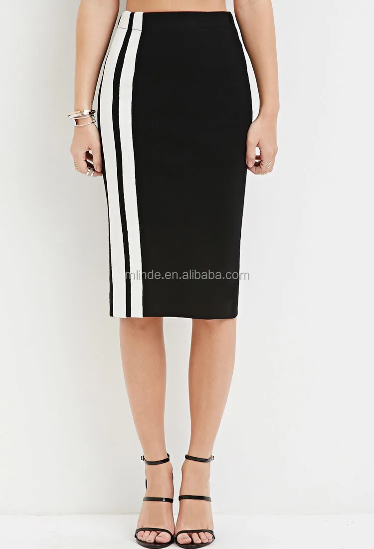 two tone pencil dress