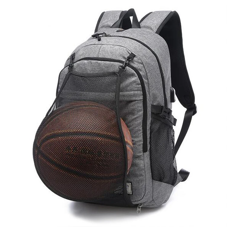 Travel Sports Custom Basketball Backpack With Usb Charging Port Buy