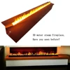 High quality 3D water steam wall mounted fireplace with decor flame and remote control
