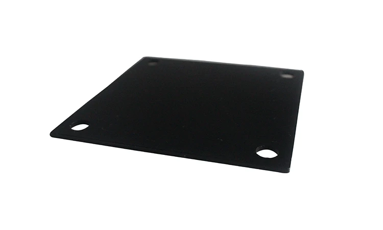 Metal Square Post Base Plate With 4 Holes - Buy Square Post Base Plate ...