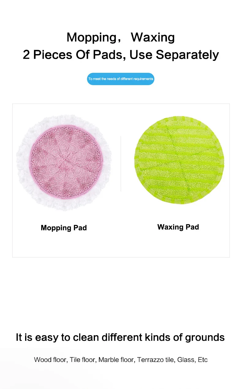 Cop Rose F528P  wireless electric floor mop, wireless mop cleaner, robot mop wireless with removable battery.jpg