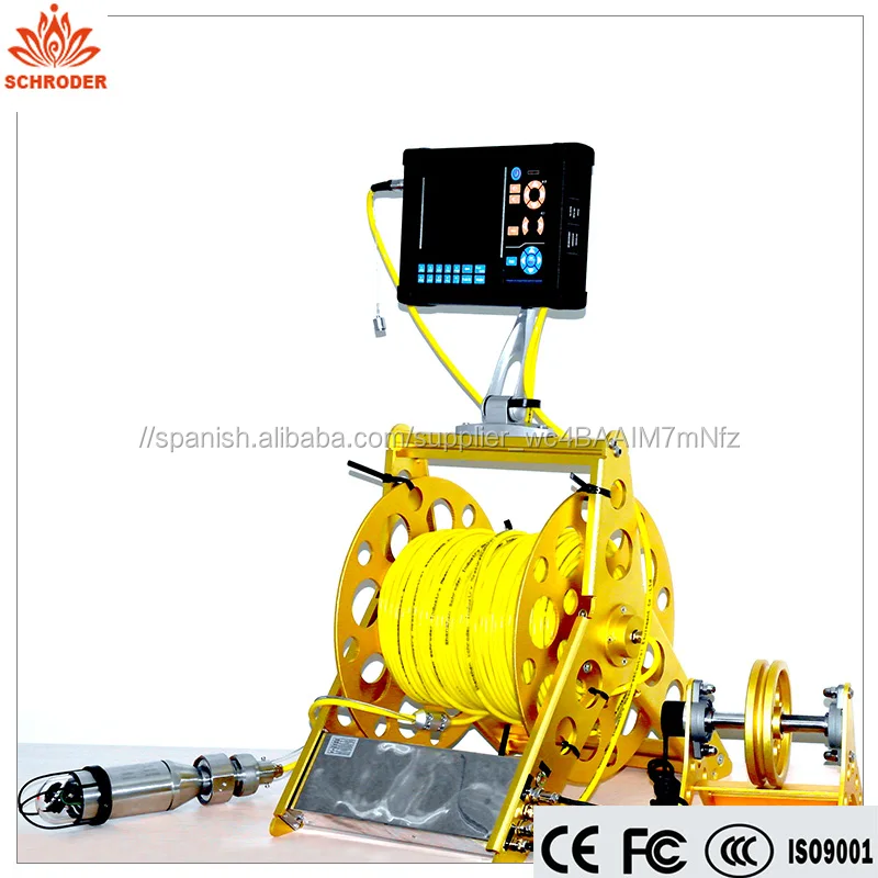 360 rov alimentado por energía solar sumergible para pozo profundo