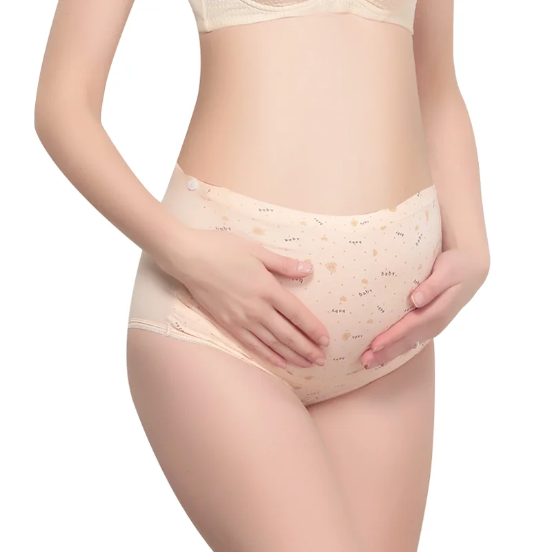 
819# Wholesale China Underwear Women High Waist Cotton Seamless Briefs Panties Comfortable Maternity Panty 