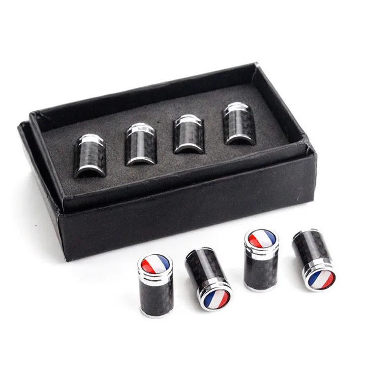 1Set Car Gold Money Dollars $ Logo Sign Wheel Tire Valve Stem Dust Caps Cover