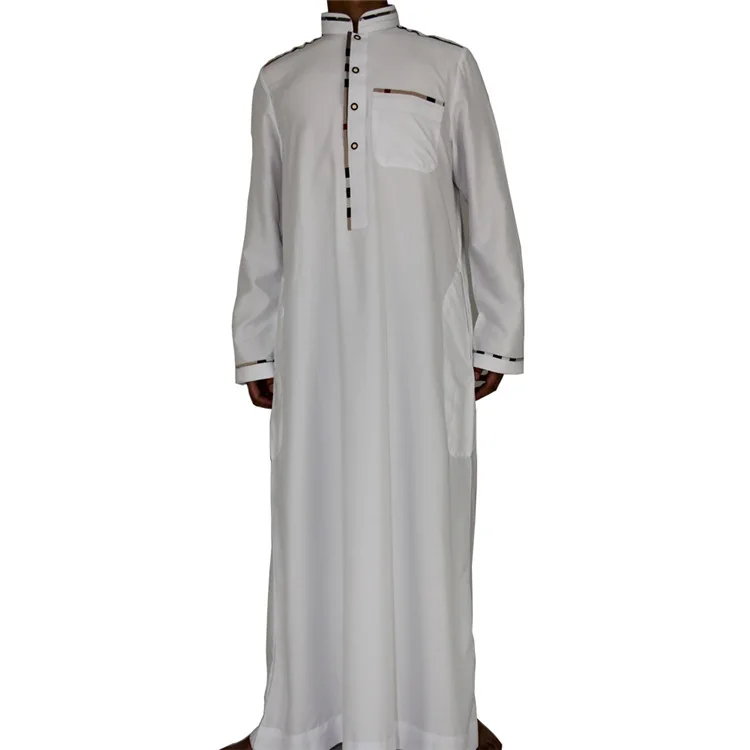 Wholesale Dubai Jubba Arab Kaftan Saudi Thobe Middle East Men Prayer ...