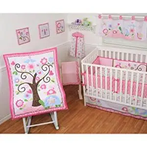 Sumersault Crib Bedding Set 10 Piece In Bloom
